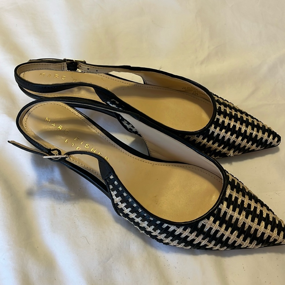 Marc Fisher LTD Leather Slingback Pump.Brand New 🆕